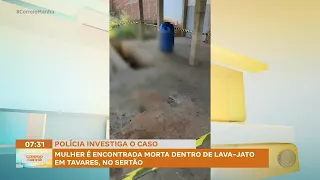 Woman found dead inside car wash in Tavares, in the backlands