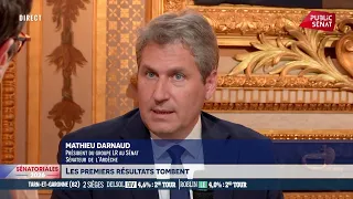 « On a des progressions qui s’affichent », Mathieu Darnaud, président du groupe LR