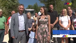 Nakon asfalta, radovi i na vodovodnoj mreži u naselju Sobina / RTV Vranje / 03. 09. 2026.