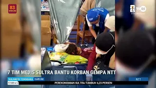 7 MEDICAL TEAM MEMBERS FROM SOUTHEAST SULAWESI ASSIST NTT EARTHQUAKE VICTIMS