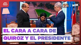 😂 DETRÁS DEL MURO ❤️ | El CARA A CARA de Quiroz y el Presidente 😲