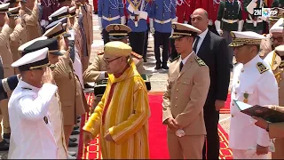 جلالة الملك يترأس حفل أداء القسم الذي يؤديه الضباط المتخرجون الجدد - 31 يوليوز 2026