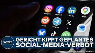 FRANCE: Setback for Macron! Judges overturn social media ban for under-15s