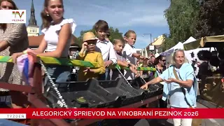 Alegorický sprievod na Vinobraní Pezinok 2026