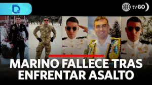 Marino fallece tras enfrentar asalto | Domingo al Día | Perú