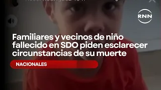 Family and neighbors of boy who died in SDO demand investigation into circumstances of his death
