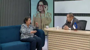 João Alberto recebe Margarida Cantarelli, da Academia Pernambucana de Letras, na TV Jornal