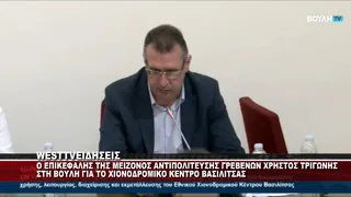 O XΡΗΣΤΟΣ ΤΡΙΓΩΝΗΣ ΣΤΗ ΒΟΥΛΗ ΓΙΑ ΤΟ ΧΙΟΝΟΔΡΟΜΙΚΟ ΚΕΝΤΡΟ ΒΑΣΙΛΙΤΣΑΣ