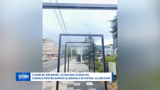 5 zone de răcorire, cu arcade climatice, cișmele pentru oameni și animale în Piatra: 46.200 euro