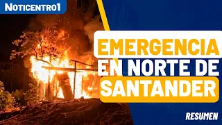 This was the devastating drone attack on a police station in Santander | Canal 1 Noticias