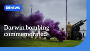 Bombing of Darwin commemorated 84 years on from attack | ABC News