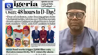 Fadahunsi Should Have Been Arrested, Prosecuted For Inciting Violence – Ambrose Igboke |Paper Review