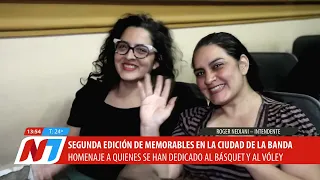 LA BANDA HONORED ITS BASKETBALL AND VOLLEYBALL LEGENDS