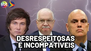 Supreme Court President blasts Milei's remarks against Moraes