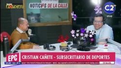 Cristian Cañete, Undersecretary of Sport - EPC 23-10-2026