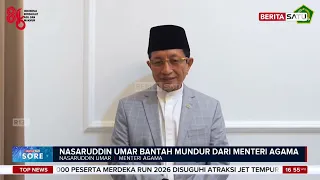 Klarifikasi Menag Nasaruddin Umar Soal Isu Pengunduran Diri #Beritasatu