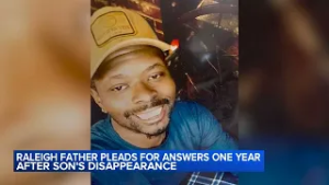 Raleigh father pleads for answers 1 year after his son disappeared
