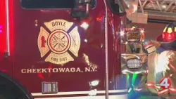 Agencies respond to three alarm fire on French Road in Cheektowaga