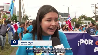 Special Coverage: Great March for Education: Let’s Defend Costa Rica!