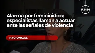 Alarm Over Femicides; Experts Call for Action Against Signs of Violence