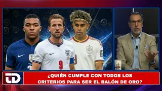 The footballer who deserves and meets the criteria to win the Ballon d'Or.