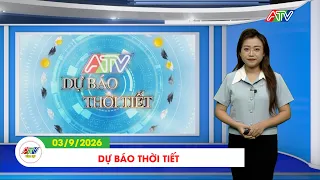 WEATHER FORECAST, SEPTEMBER 3, 2026
