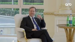Prezident İlham Əliyevin İsrail Prezidenti ilə görüşü olub