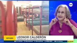 Former minister Leonor Calderón questions the lack of coordination in the response to the earthquake