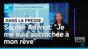 Sophie Adenot, astronaute française: "Je me suis accrochée à mes rêves d'enfance" • FRANCE 24