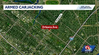 NOPD investigating armed carjacking on Orleans Avenue