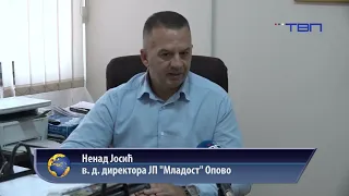 Uređena dva parkinga kod malog  groblja u Opovu - TV Pančevo