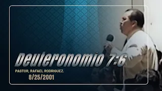 825. Deuteronomy 7:6. Campaign in Guatemala 08/25/2001