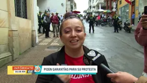 Domiciliarios de Rappi protagonizan disturbios durante protesta salarial