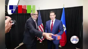 Caricom/ Rencontre du Premier ministre Alix Didieg Fils-Aimé avec le SE Marco Rubio