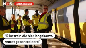 NS verrast reizigers met grote controle op zwartrijders