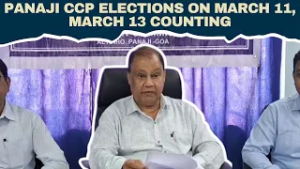 Panaji  ccp  elections on March 11, March 13 Counting