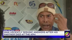 Man Urgently Seeking Answers After His Partner Died At KPH   | TVJ News