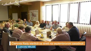 Členovia Rady starších sa stretli na septembrovom zasadnutí