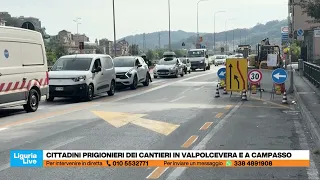 Construction site on Via Polonio, committees on the warpath: "This is blocking Val Polcevera"