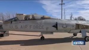 Cosmosphere experts begin restoration of historical fighter jet