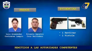 Suspects captured for double homicide in Nagarote