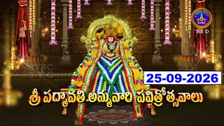 Sri Padmavathi Ammavari Pavitrotsavalu || Day 02 || Tiruchanoor || 25-09-2026 || SVBC TTD