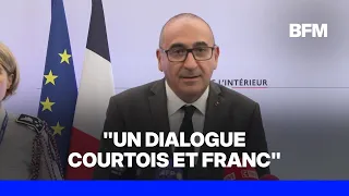 Firefighter anger: a text will be presented on September 8th, indicates Laurent Nuñez