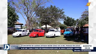 7º ENCONTRO DE CARROS ANTIGOS REÚNE CERCA DE 10 MIL PESSOAS EM AGUAÍ
