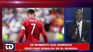 Es momento que Cristiano Ronaldo aparezca en un partido decisivo del Mundial.