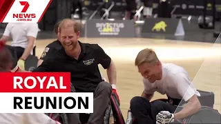 King Charles meets with Harry and Meghan in Highgrove House reunion | 7NEWS