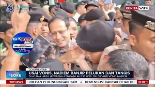Haru! Pelukan dan Tangis Pecah Usai Hakim Bacakan Vonis Nadiem Makarim #Beritasatu