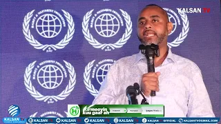 Wasiir Jaamac "Taageearadii dibida ka imaan jirtay waa ay dhamaaday ee bulshada Soomaaliyeed waa....