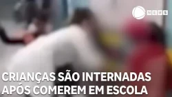 Children hospitalized after eating cake at a school in the east zone of São Paulo