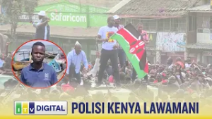 POLISI KENYA LAWAMANI TUKIO LA KIJANA KUUAWA 